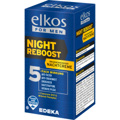 EDEKA elkos Night Reboost Regenerierende Nachtcreme Q10 50 ml 