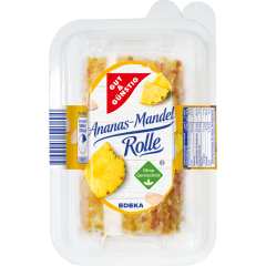 GUT&GÜNSTIG Frischkäserolle Ananas-Mandel 100 g 