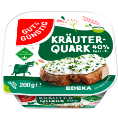 GUT&GÜNSTIG Kräuterquark 40% Fett i. Tr. 200 g 