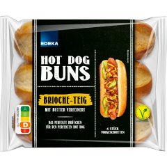 EDEKA Herzstücke Brioche Hot Dog Buns 270 g 