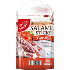 GUT&GÜNSTIG Salami Sticks, Paprika 100 g 