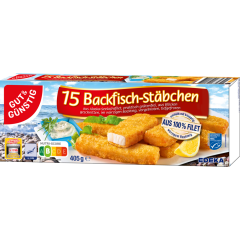 GUT&GÜNSTIG 15 Backfisch-Stäbchen 405 g 