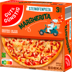 GUT&GÜNSTIG Steinofenpizza Margherita 900 g 