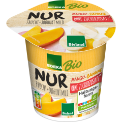 EDEKA Bio Fruchtjoghurt 3,8% Fett ohne Zuckerzusatz Mango-Banane 150 g 