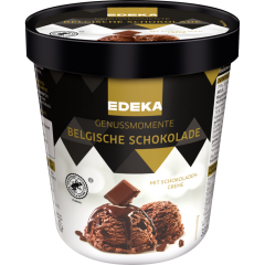 EDEKA Genussmomente Eiscreme Belgische Schokolade 500 ml 