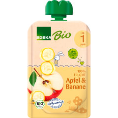 EDEKA Bio Quetschi Apfel & Banane 100 g 