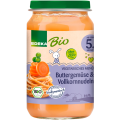 EDEKA Bio Buttergemüse & Vollkornnudeln 190 g 