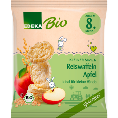 EDEKA Bio Reiswaffeln Apfel 35 g 