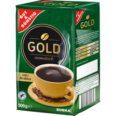 GUT&GÜNSTIG Kaffee Gold 500 g 