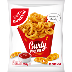 GUT&GÜNSTIG Curly Fries 600 g 