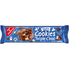 GUT&GÜNSTIG Soft Cookies Triple Choc 175 g 