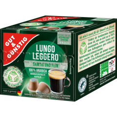 GUT&GÜNSTIG Kaffeekapseln Lungo Leggero 10 x 5,2 g 
