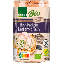 EDEKA Bio High Protein Linsen-Waffeln 90 g 