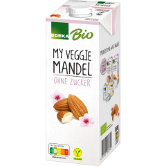 EDEKA Bio My Veggie Veganer Mandeldrink Classic 1 l 