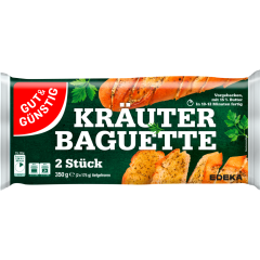 GUT&GÜNSTIG Kräuter-Baguette 350 g 