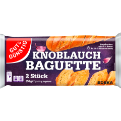 GUT&GÜNSTIG Knoblauch-Baguette 350 g 