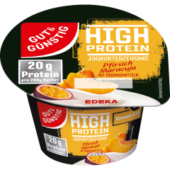 GUT&GÜNSTIG Proteinjoghurt Pfirsich-Maracuja 200 g 