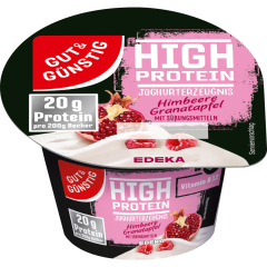 GUT&GÜNSTIG Proteinjoghurt Himbeere-Granatapfel 200 g 