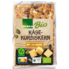 EDEKA Bio Knäckebrot Käse-Kürbiskern 200 g 