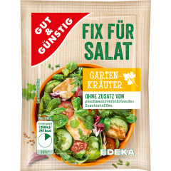 GUT&GÜNSTIG Fix für Salat, Gartenkräuter 5 x 10 g 