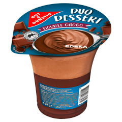 GUT&GÜNSTIG Duo Dessert Double Choco 190 g 