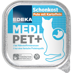 EDEKA MediPet+ Schonkost Pute mit Kartoffeln 100 g 