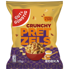 GUT&GÜNSTIG Crunchy Pretzel Honig Senf 125g 