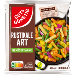 GUT&GÜNSTIG Gemüsepfanne "Rustikale Art" 750 g 