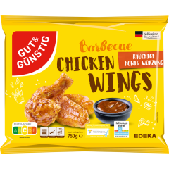 GUT&GÜNSTIG Chicken Wings Barbecue 750 g 