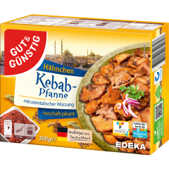 GUT&GÜNSTIG Hähnchen-Kebab-Pfanne 300 g 
