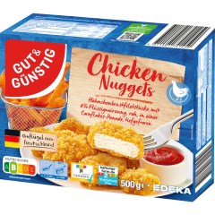 GUT&GÜNSTIG Chicken Nuggets 500 g 
