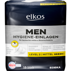 EDEKA elkos Men Hygiene-Einlagen 10 Stück 
