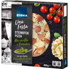 EDEKA Steinofenpizza Tomate Mozzarella 400 g 