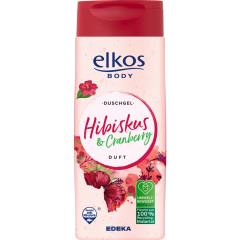EDEKA elkos Duschgel Hibiskus & Cranberry 300 ml 