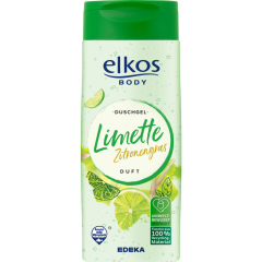 EDEKA elkos Duschgel Limette & Zitronengras 300 ml 