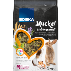 EDEKA Muckel Lieblingsmenü für Zwergkaninchen, Meerschweinchen und Hamster 5 kg 