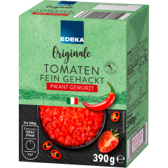 EDEKA Originale Tomaten fein gehackt, pikant 390 g 