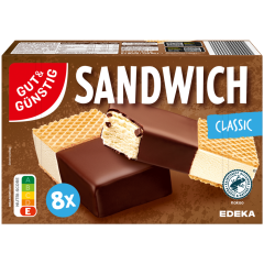 GUT&GÜNSTIG Sandwich Classic, 8 Stück 720 ml 