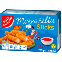 GUT&GÜNSTIG Mozzarella-Sticks 250 g 