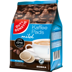 GUT&GÜNSTIG Kaffee-Pads mild 288 g 