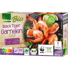 EDEKA Bio Black Tiger Garnelen 180 g 