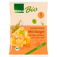 EDEKA Bio Mini-Stangen mit Mais und Hirse 30 g 
