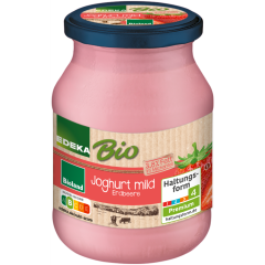 EDEKA Bio Joghurt Erdbeere 3,8% 500 g 