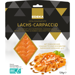EDEKA Genussmomente Lachs-Carpaccio 124 g 