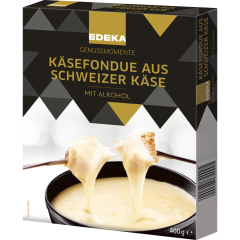 EDEKA Genussmomente Käsefondue aus Schweizer Käse 400 g 