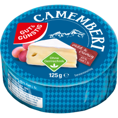 GUT&GÜNSTIG Camembert 45% Fett i.Tr. 125 g 