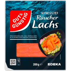 GUT&GÜNSTIG Räucherlachs 200 g 