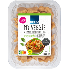 EDEKA My Veggie Veganes Geschnetzeltes Hähnchen Art 185 g 