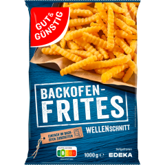 GUT&GÜNSTIG Backofen-Frites Wellenschnitt 1000 g 