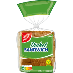 GUT&GÜNSTIG Sandwich-Toast Dinkel 375 g 